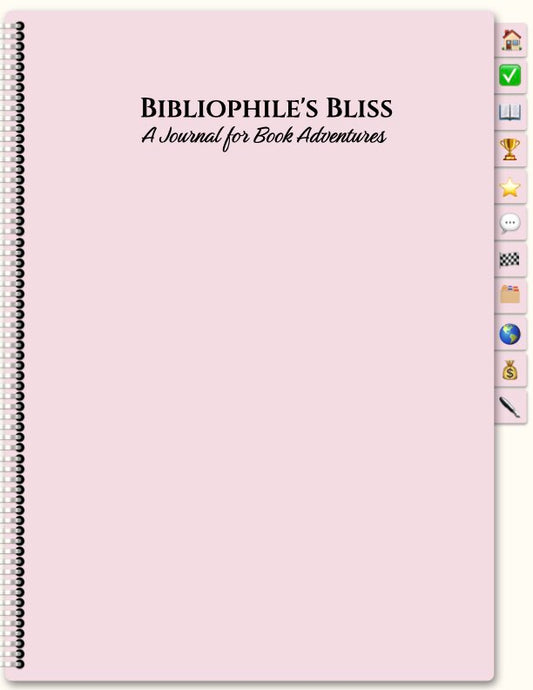 Bibliophile’s Bliss: The Ultimate Reading Journal (Printable & Digital Versions)